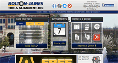 Desktop Screenshot of boltonjames.com
